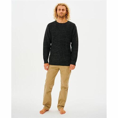 Sweaters uden Hætte til Mænd Rip Curl Tide Sort L