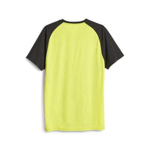 Kortærmet T-shirt til Mænd Puma Fit Triblend Ul Sort S