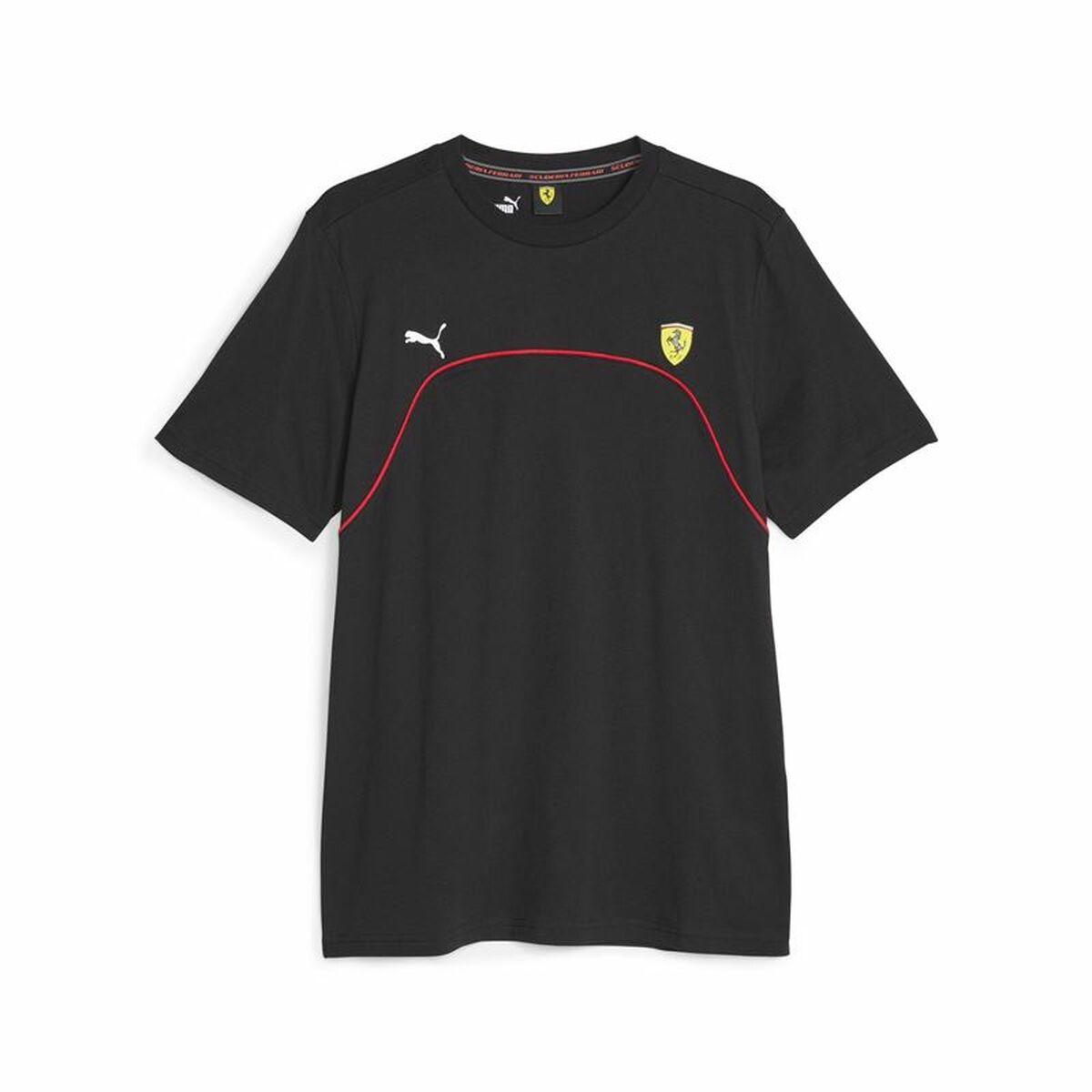 Kortærmet T-shirt til Mænd Puma Ferrari Race Sort XL