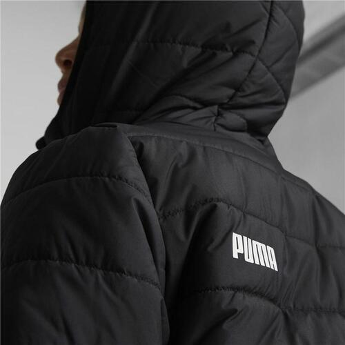 Sportsjakke til børn Puma Essodeddded Sort 9-10 år