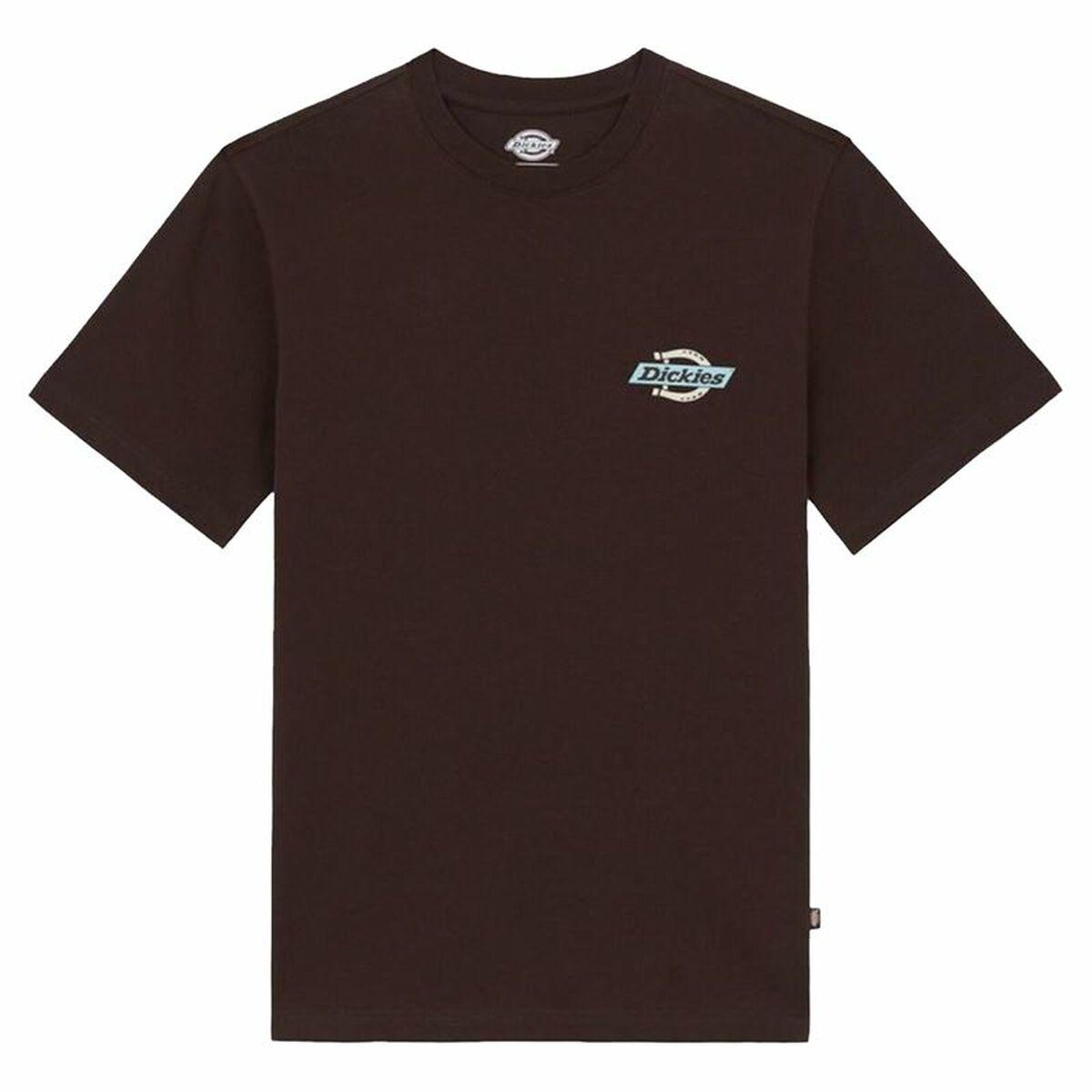 Kortærmet T-shirt til Mænd Dickies Ss Ruston Brun XL