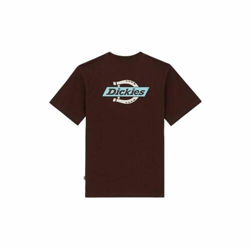 Kortærmet T-shirt til Mænd Dickies Ss Ruston Brun XL