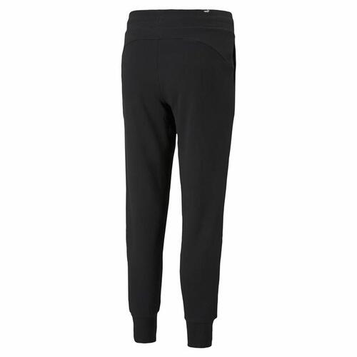 Lange sportsbukser Puma Ess Sweat Fl Cl Sort Dame M
