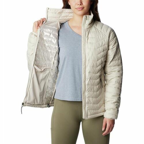 Sportsjakke til damer Columbia Powder Lite™ Beige S