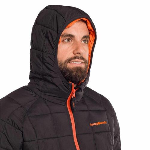 Sportsjakke til Mænd Trangoworld Clisson Sort L