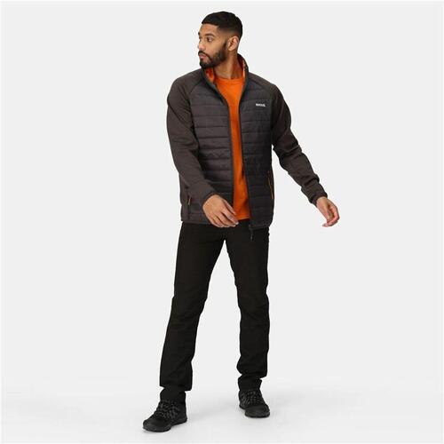 Sportsjakke til Mænd Regatta Clumber IV Hybrid Sort 2XL