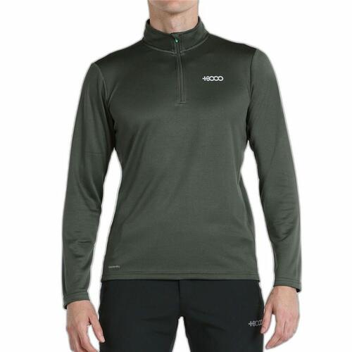 Langærmet T-shirt til Mænd +8000 Erro Mørk grøn M