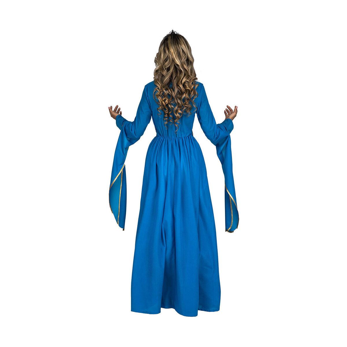 Kostume til voksne Blå Prinsesse M/L (2 Dele)