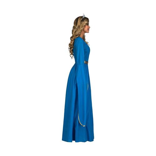 Kostume til voksne Blå Prinsesse M/L (2 Dele) (OUTLET A+)
