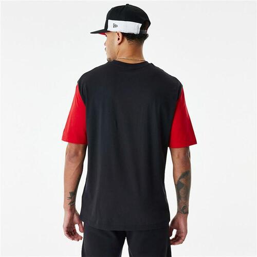 Kortærmet T-shirt til Mænd New Era NBA Colour Insert Chicago Bulls Sort S