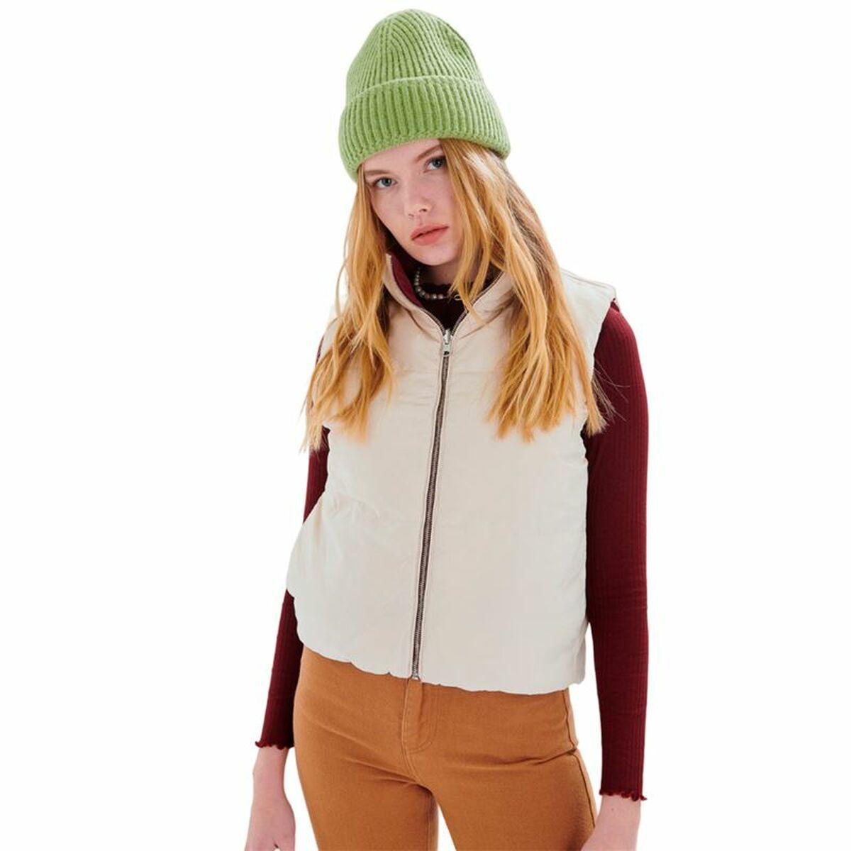 Veste til damer 24COLOURS Rød Beige 38