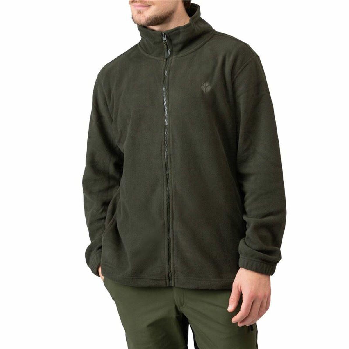 Fleecefor Alphaventure Bidinamarca Mørk grøn Mænd 3XL