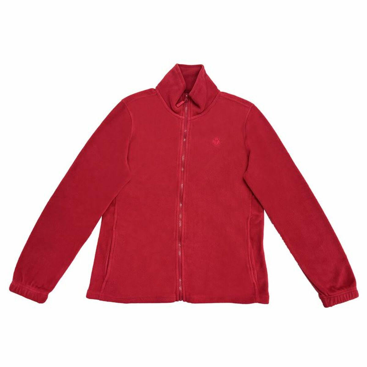 Fleecefor Alphaventure Bisuecia Rød Dame 3XL