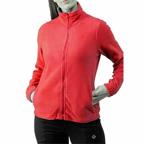 Fleecefor Alphaventure Bisuecia Rød Dame 3XL