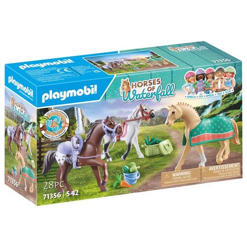 Playset Playmobil 71356 Horses of Waterfall 28 Dele