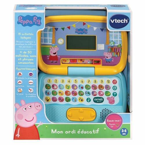 Bærbar computer Vtech Peppa Pig 3-6 år Interaktivt legetøj (FR) (OUTLET A)