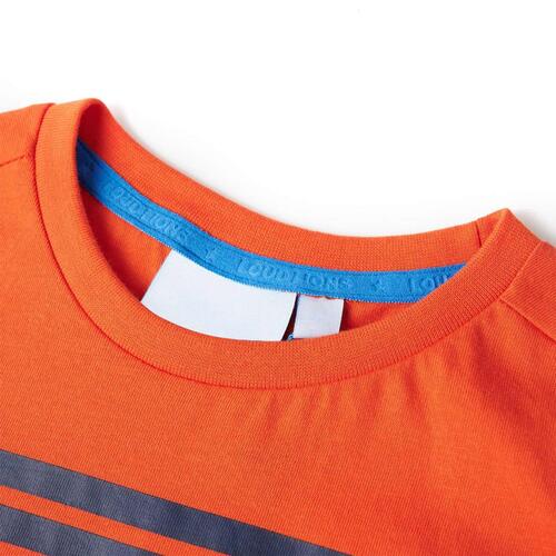 T-shirt til børn str. 92 orange