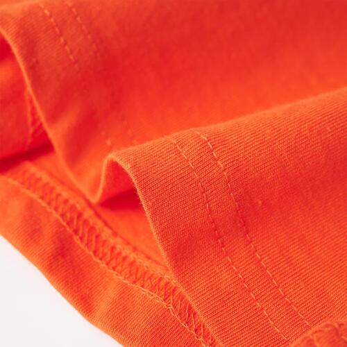 T-shirt til børn str. 92 orange