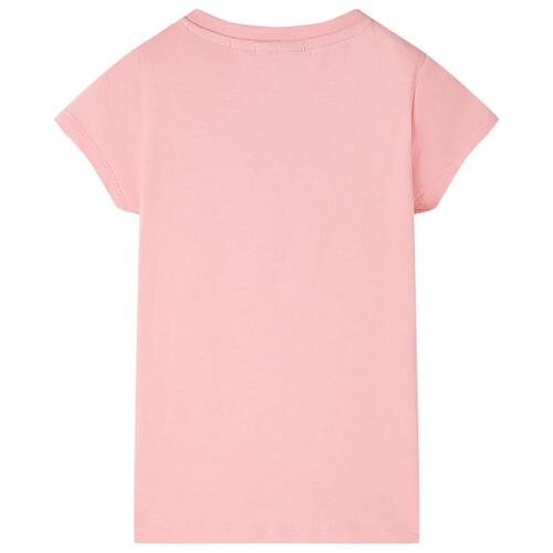 T-shirt til børn str. 128 lyserød