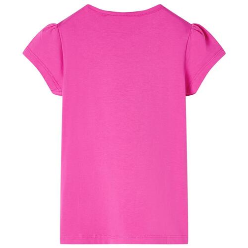 T-shirt til børn str. 104 pink