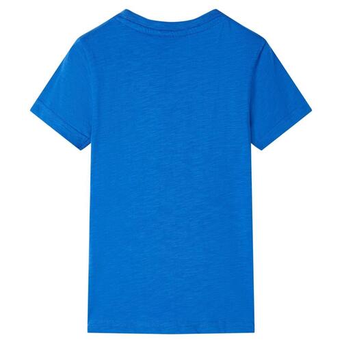 T-shirt til børn str. 92 blå