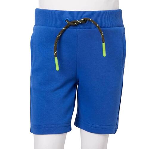 Shorts til børn str. 92 med snøre blå