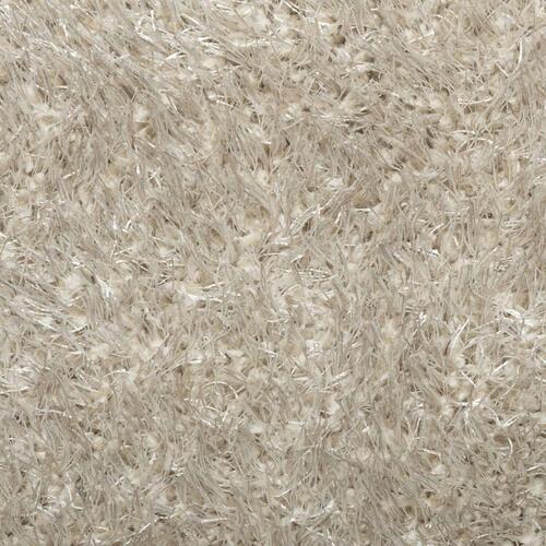 Gulvtæppe ISTAN 160x230 cm lang luv skinnende look beige