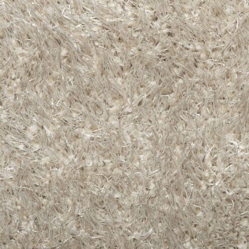 Gulvtæppe ISTAN 240x340 cm lang luv skinnende look beige