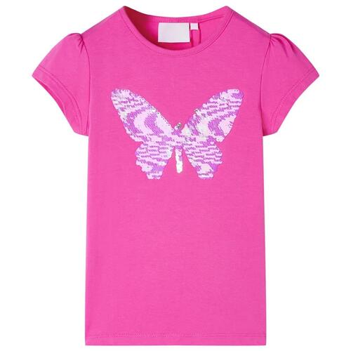 T-shirt til børn str. 92 pink