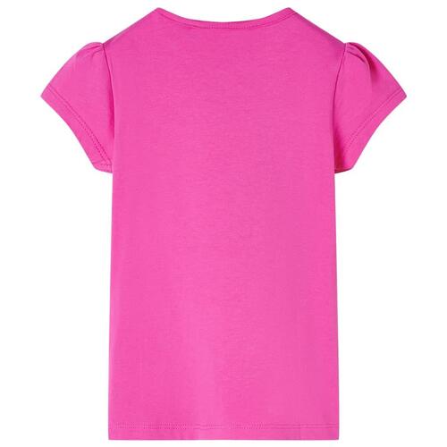 T-shirt til børn str. 92 pink