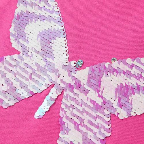 T-shirt til børn str. 92 pink
