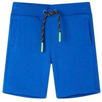 Shorts til børn str. 104 med snøre blå