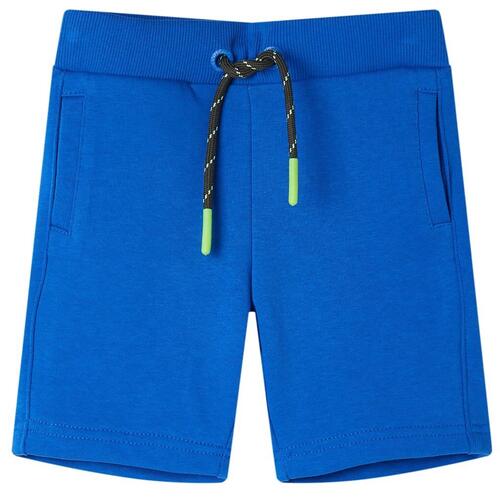 Shorts til børn str. 128 med snøre blå