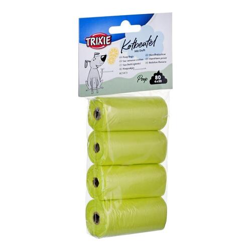 Affaldspose Trixie 80 enheder Gul Plastik (4 Dele) (4 enheder)