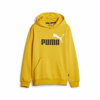 Sweatshirt til Børn Puma Ess+ 2 Col Big Logo Gul 7-8 år