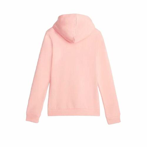 Sweatshirt til Børn Puma Ess Logo Fl Laksefarvet 4-5 år
