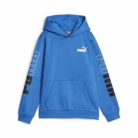 Sweatshirt til Børn Puma Power Colorblock Blå 9-10 år