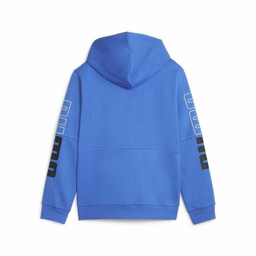 Sweatshirt til Børn Puma Power Colorblock Blå 15-16 år
