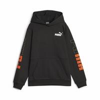 Sweatshirt til Børn Puma Power Colorblock Sort 7-8 år