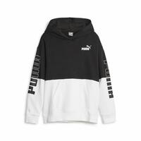 Sweatshirt til Børn Puma Power Colorblock Sort 15-16 år