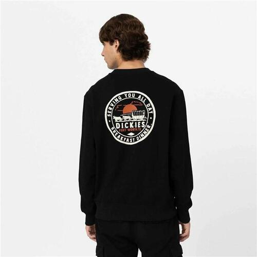 Sweaters uden Hætte til Mænd Dickies Greensburg Sort L