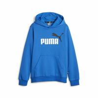 Sweatshirt til Børn Puma Ess+ 2 Col Big Logo Blå 15-16 år