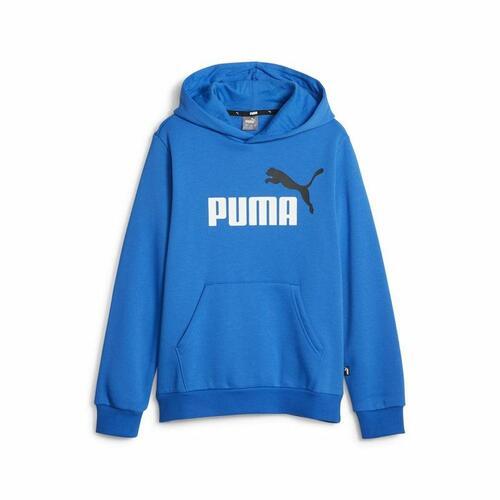 Sweatshirt til Børn Puma Ess+ 2 Col Big Logo Blå 15-16 år