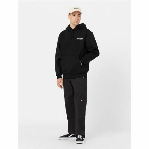 Hættetrøje til Mænd Dickies Hays Sort M