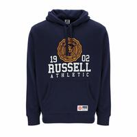 Hættetrøje til Mænd Russell Athletic Ath 1902 Marineblå L