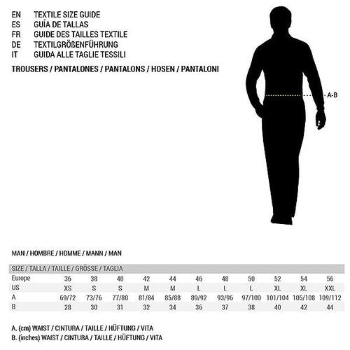 Lange sportsbukser Picture Plan Sort M