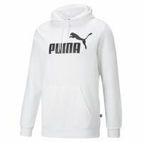 Hættetrøje til Mænd Puma Ess Big Logo Hvid XL