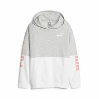 Sweatshirt til Børn Puma Power Colorblock Grå 15-16 år