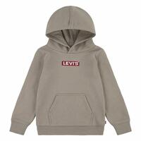 Sweatshirt til Børn Levi's Boxtab Lys brun 12 år