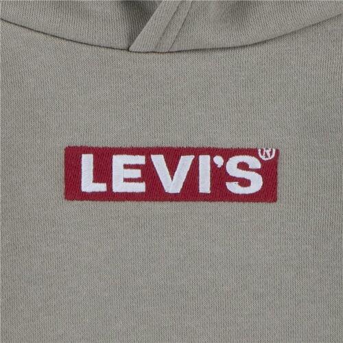 Sweatshirt til Børn Levi's Boxtab Lys brun 16 år
